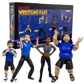 Ultimate Wrestling Crowd Fan Figures Four-Pack [Series 4]