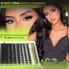 Lash Clusters with Spikes Manga Eyelash Clusters Wispy Anime Lash