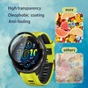 QZJinch Garmin Forerunner 965 Screen Protector, 4 Pack 3D Full
