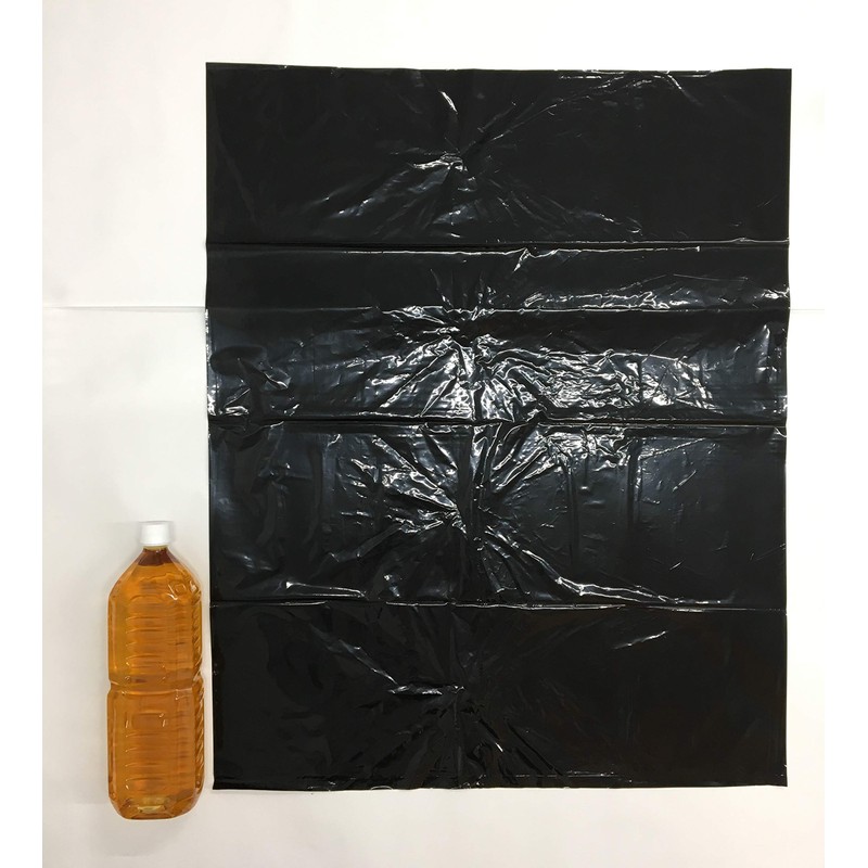 Oldy PP-K45-10 Trash Bags, Black, 45L, Pack of 10, Length