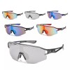 Xloop X Loop Sunglasses Wrap Around Plastic Frames Mirror Lenses