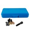 16Pcs Spark Plug Tap Thread Repair Tools Rethreading Kit