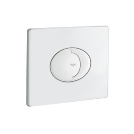 GROHE 38506SH0 Skate Air WC Wall Plate for Horizontal Installation - Alpine White - Alpine White