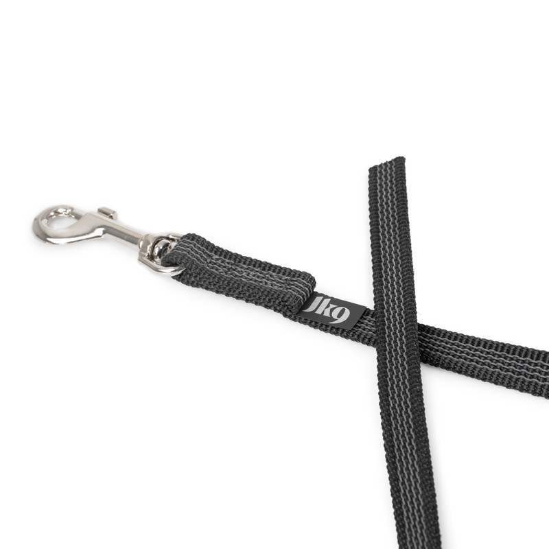 Julius K9 Super-Grip Leash (No Handle) Black / Gray 0.6