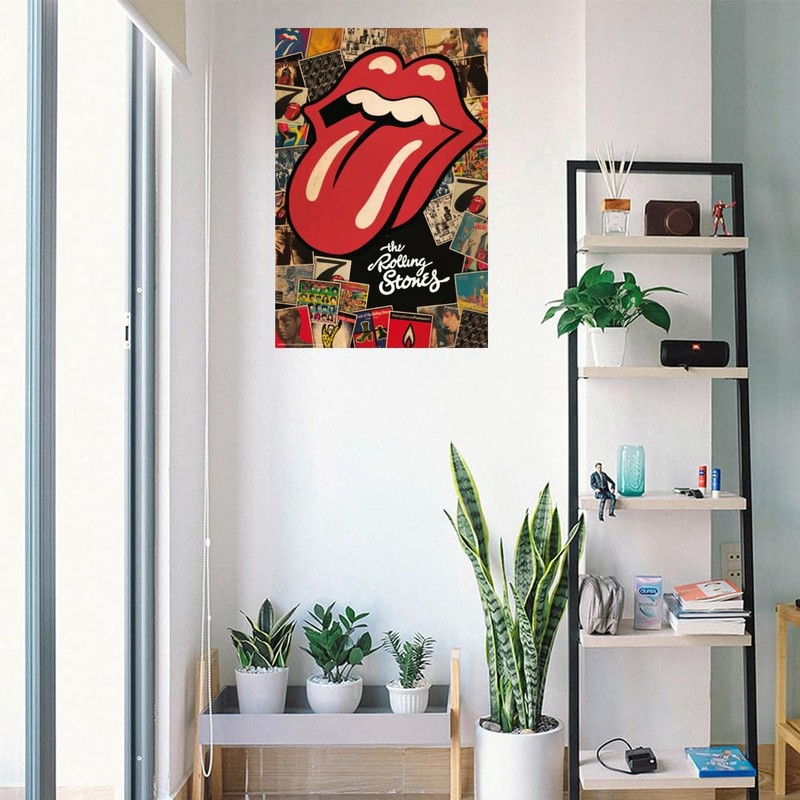 The Rolling Stones - Music Poster (Comic Style Album Cover