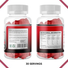 SASH Vitality Creatine Gummies | 90 Gummies | 5000mg Premium Creatine Monohydrate | 1000mg BCAAs per Serving | Sugar Free & Vegan | Mixed Berry Flavour