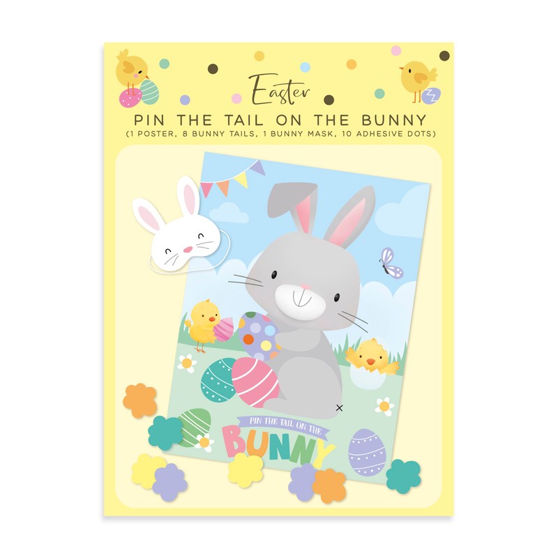 Eurowrap Pin The Tail on The Bunny Game Easter Party