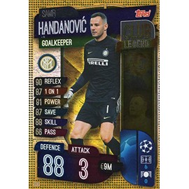 MATCH ATTAX 19/20 SAMIR HANDANOVIC CLUB LEGEND TRADING CARD - INTER MILAN