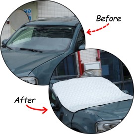 carmotion88 Outdoor Car SunShade Cover Snow Guard Cover For Ford Maverick Lariat 2022-2023