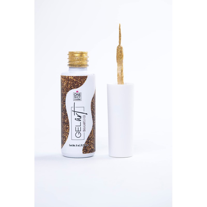 ONE SHOT LACCOVER - GEL ART DIAMOND COLLECTION, Gel Painting