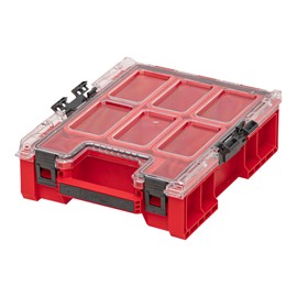 QBRICK SYSTEM Tool Box Empty Tool Box One Organiser M Plus 2.0 Red Ultra HD 275 x 375 x 130 mm
