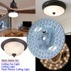 24W Dimmable LED Ceiling Fan Flush Mount Light Engine Retrofit