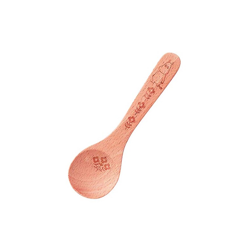 Yamaka Shoten MOOMIN MM2601-850 Wooden Spoon, Moomin, Length Approx. 5.3