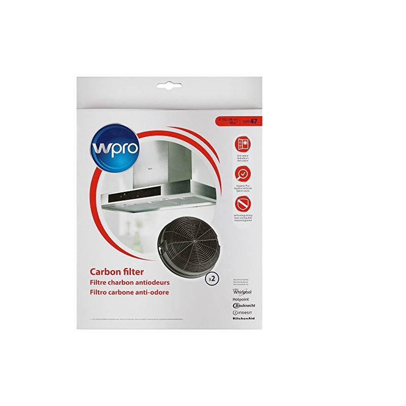 Wpro AMC023/1 16cm Active Carbon Filter for Cooker Hood