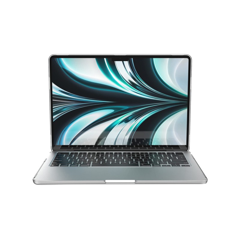 Speck Products MacBook Air M2 (2022) Smartshell (Clear/Clear/SweaterGrey)