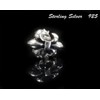[Silver 925] 片耳 Earrings Punk Rock Gothic Lily Men's Women's;