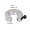 QUARKZMAN Linear Rail Stoppers for Linear Rail SBR25 Aluminium Shaft