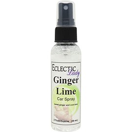 Ginger Lime Car Spray (Double Strength), 8 ounces