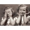 Tushita Nostalgia Retro Postcard Don't Worry - Be Happy