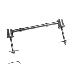 Wirquin Celmac Removable Top Fix Hinge Bar Set Concealed Fix Anti Vandal Steel 20120566