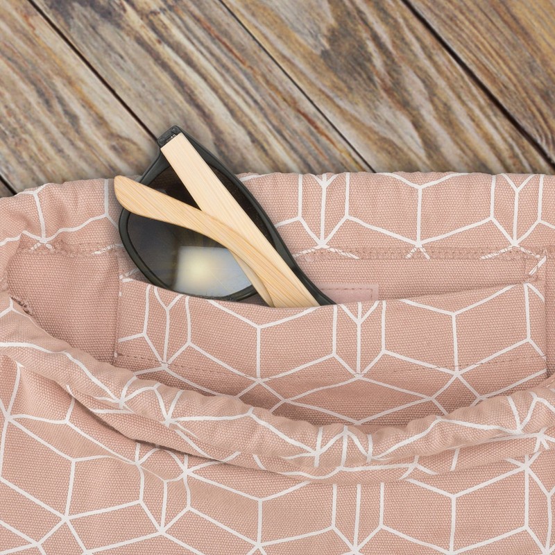 Johnny Urban Drawstring Bag Men & Women Rose - Noah