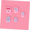 IWOWHERO 2packs Boys and Girls Nail Art Patch Decor Back