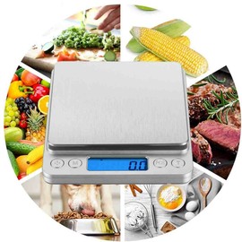 Unbranded Digital Scale 3000g x 0.1g Jewelry Pocket Gram Gold Silver Coin Herb Food Precis