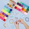 Kit para hacer pulseras con cuentas de arcilla 17800, cuentas