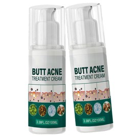 KOAHDE Butt Acne Treatment Balance Oil,Butt Acne Treatment,Butt Acne Treatment Cream,Butt Acne Cream Reduce Acne and Pimple,Butt Acne Clearing Spot Treatment Cream,Butt Pimple Removing Cream,2PC