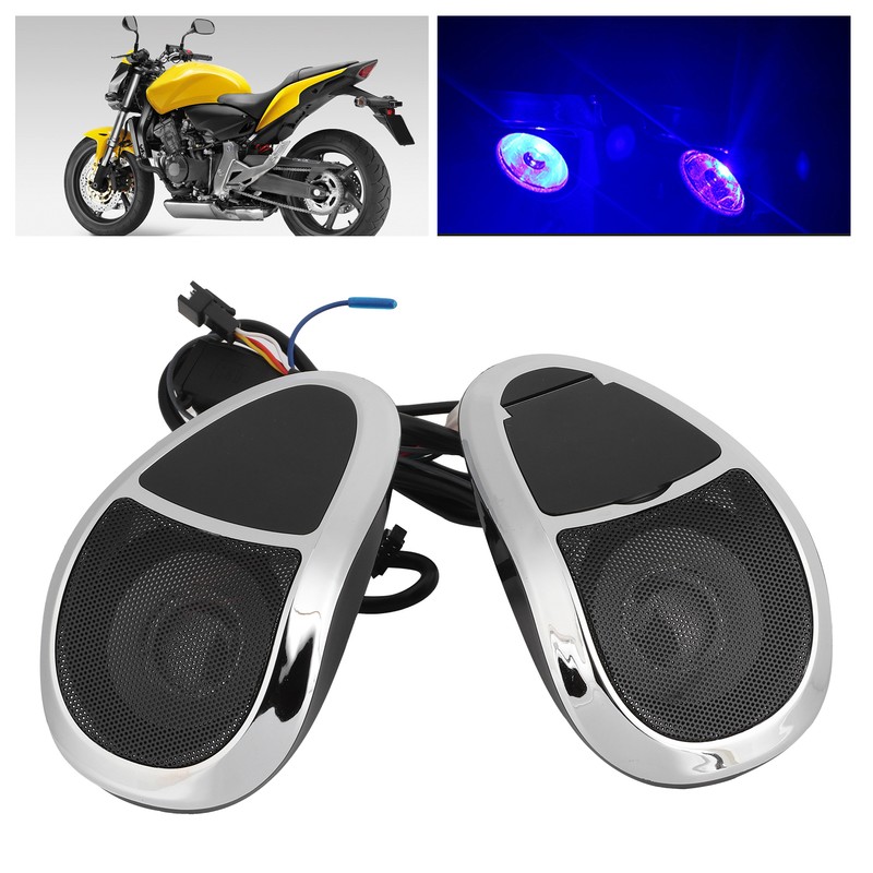 12V Bluetooth Speaker MP3 FM Radio with Light Sound Amplifiers