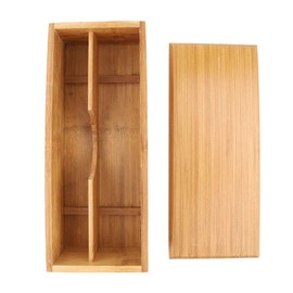Natudeco Chopsticks Storage Box Spoons Organizer Japanese Chopsticks Case Tableware Box Utensil Holder for Storing Spoons Forks Chopsticks Pen Pencils