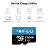 AKASO 256GB microSDXC U3 Memory Card