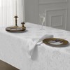 Romanstile Jacquard Rectangle Tablecloth, Waterproof Elegant Damask Pattern Table Cloths,