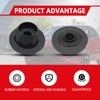 Icyhaws 4PCS Car Radiator Mount Bushing, Rubber Radiator Bracket Compatible