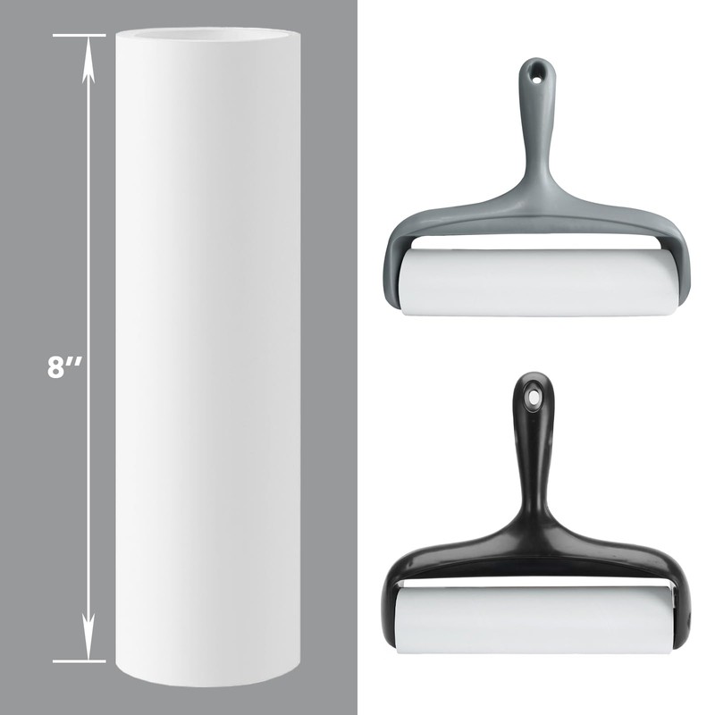8 inch Large Surface Lint Roller Refills for Scotch-Brite 50%
