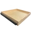 Couver CabinetRTA Soft-Close DIY Slide Out Cabinet Shelf Pull-Out Wood