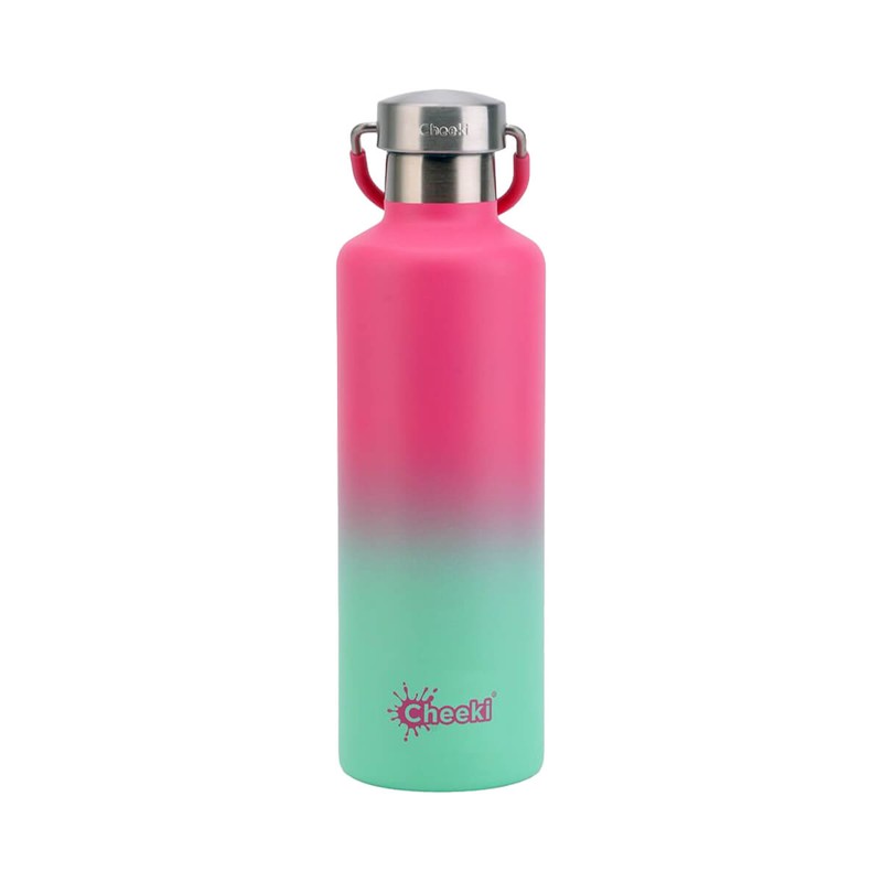 Cheeki Insulated Classic Bottle - 600ml, Slate