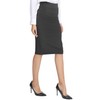 Urban CoCo Women's Elastic Waist Stretch Bodycon Midi Pencil Skirt