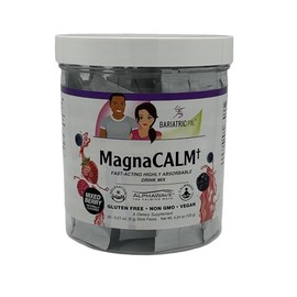 BariatricPal MagnaCALM Fast-Acting Highly-Absorbable Drink Mix 20 Stick Packs - Mixed Berry