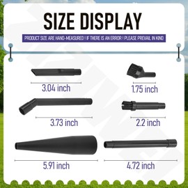 1-1/4" Micro-Cleaning Wet Dry Vacuum Attachment Kit 6-Piece - Replace CMXZVBE38668, Compatible With CRAFTSMAN and Most Other Wet/Dry Vacs, for Detail & Precision Cleaning