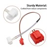 JUUDDENPARTS Universal Car Diesel Heater Temperature Sensor, Probe Square Connector