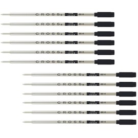 Cross Ballpoint Pen Refill 12-Pack Black Fine