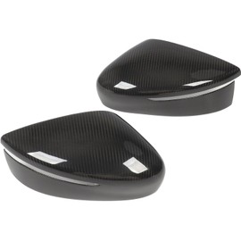 GOTOTOP Cubierta de Espejo Retrovisor de Fibra de Carbono Cubierta de Espejo Retrovisor Lateral de Carbono Seco Tejido de Sarga 3K Brillante Ajuste Protector de Fácil Instalación para Fairlady Z