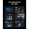 NOVSIGHT H11 Bulbs 48000LM 600% Brightness H8/H9 1:1 Mini Size