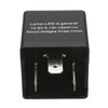 Bjworeye 12V 3 Pin LED Adjustable Car Flasher Flash Relay