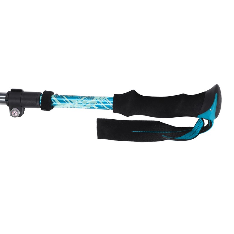 Hiking Pole Aluminium Alloy Telescopic Collapsible Multifunctional Outdoor Walking Stick