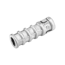 QWORK Expansion Shield Anchors, 50 Pcs 1/4 x 1-1/2" Lag Screw Bolts Concrete Anchors, Zinc Alloy Masonry Anchors Hole Set Kit