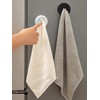 THSIREE 6pcs Push Hooks for Towel, Self-Adhesive Kitchen Towel Holder,