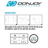 DonJoy DA161SR01-WHT-S/M Abdominal Support Three Panel Elastic Wrap for Strain,