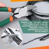SPEEDWOX Flush Cut Pliers Side Cutting Pliers with Longer Flush